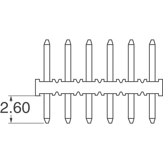 877584616 Molex  Headers Male Pins